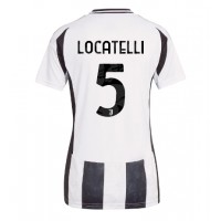 Juventus Manuel Locatelli #5 Replica Home Shirt Ladies 2024-25 Short Sleeve